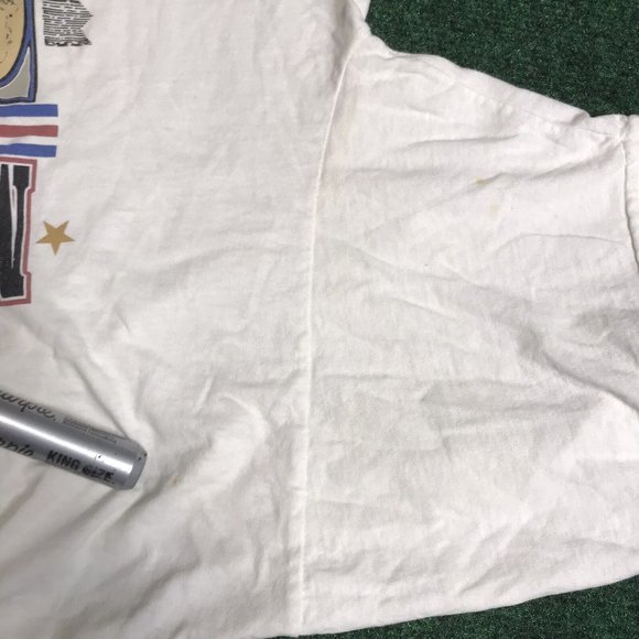 Vtg 90s Mount Rushmore Unisex TShirt Size XLarge Travel USA Black Hills Sturgis - Picture 5 of 6